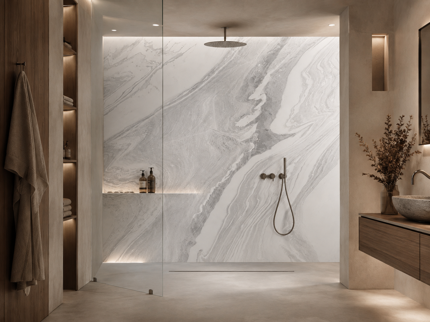 Bianco Alize recommended for feature walls