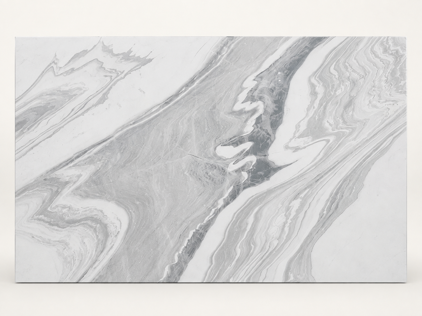 Full surface detail of Bianco Alize