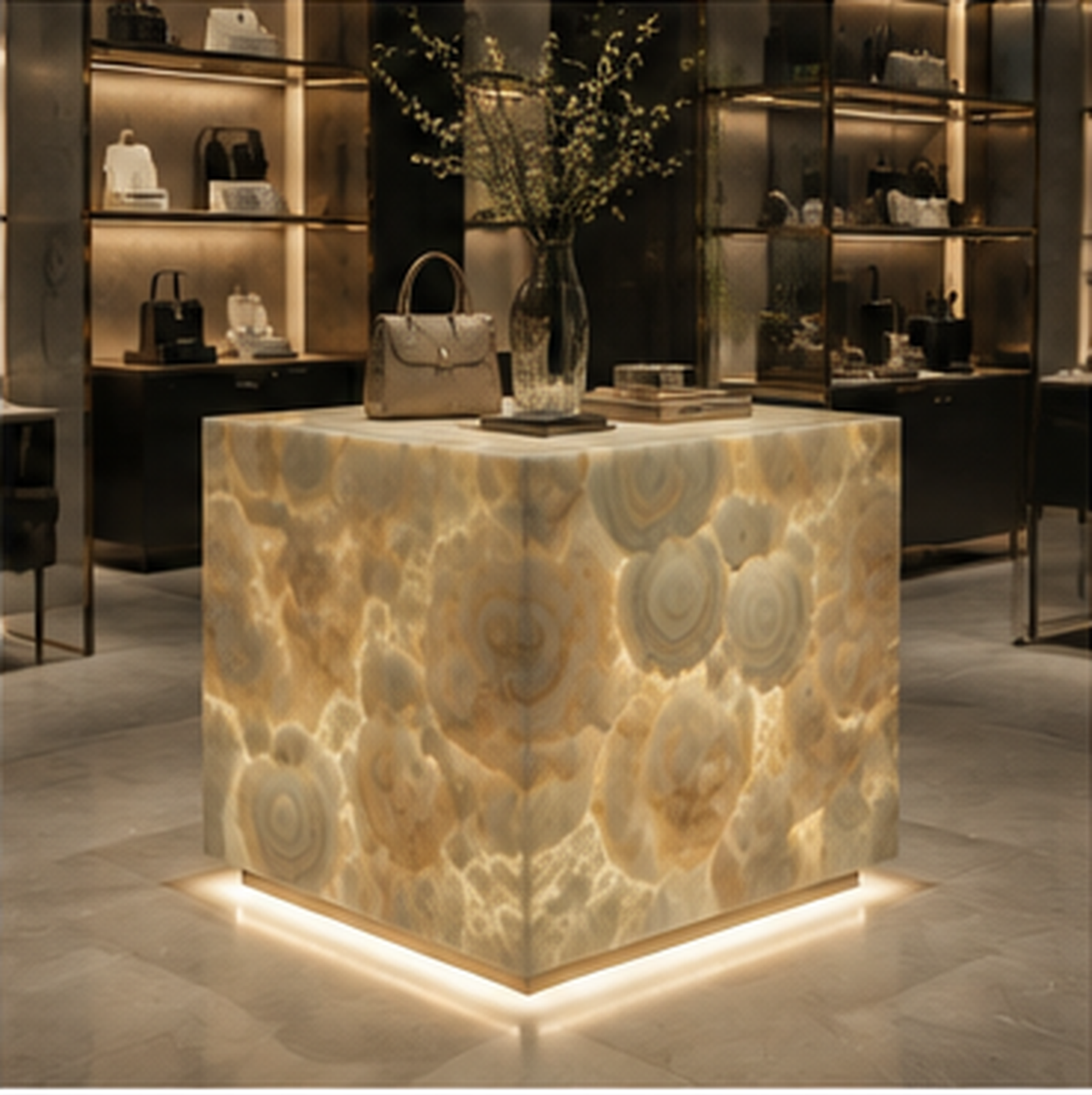 Bubble Onyx recommended for hotel lobbies
