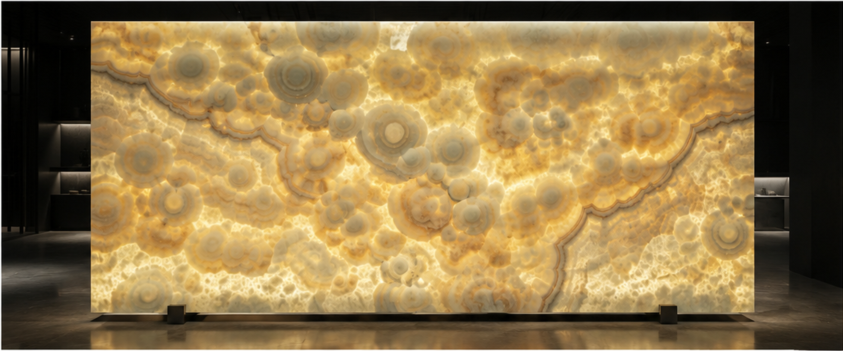 Bubble Onyx natural onyx slab