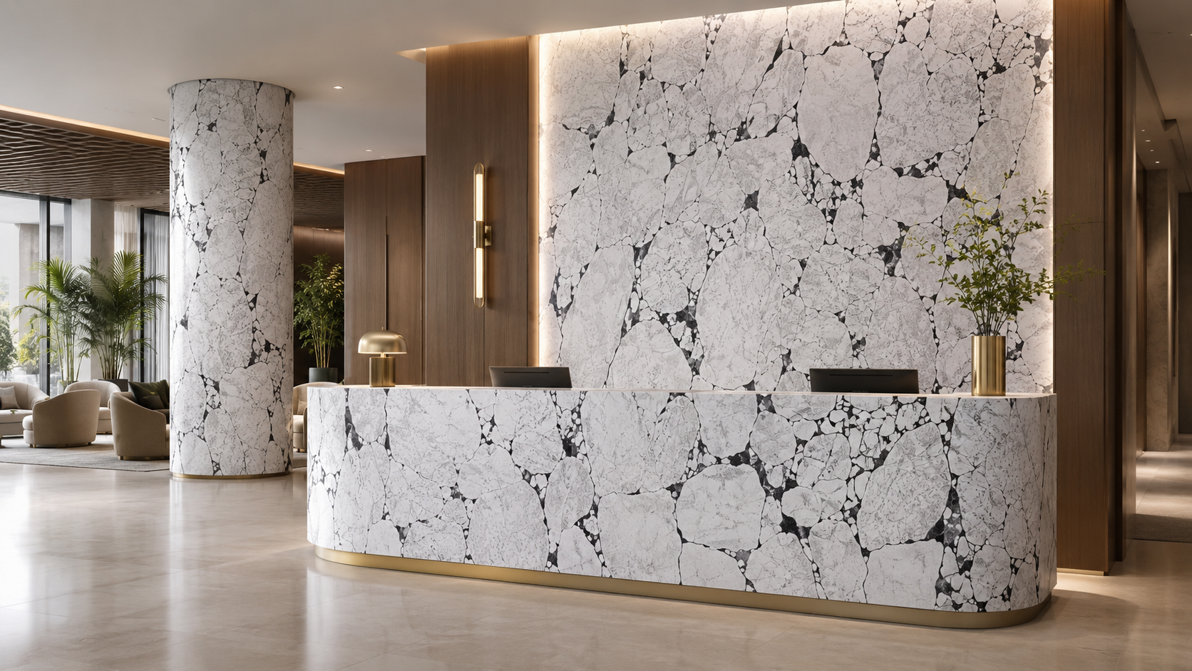 Calacatta Viola natural marble slab