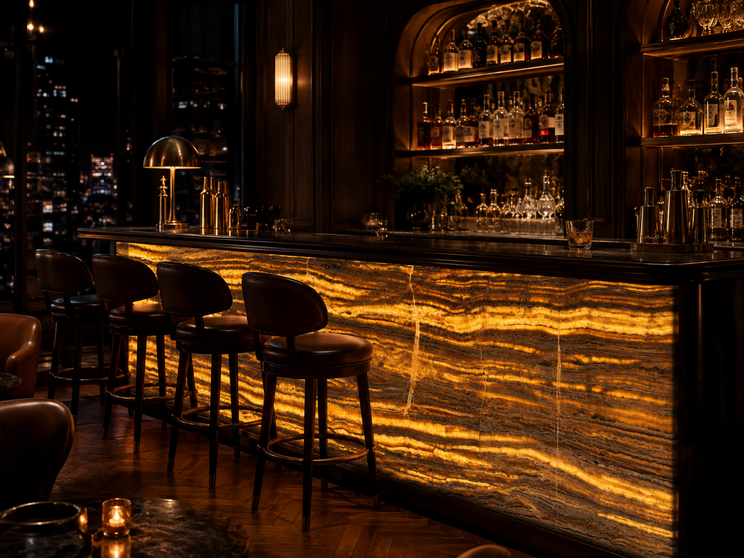 Jurassic Onyx recommended for backlit walls