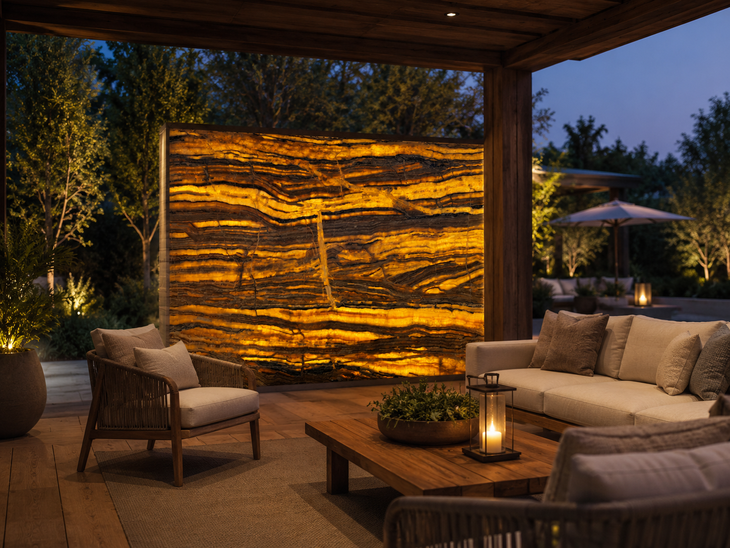 Jurassic Onyx recommended for hotel lobbies