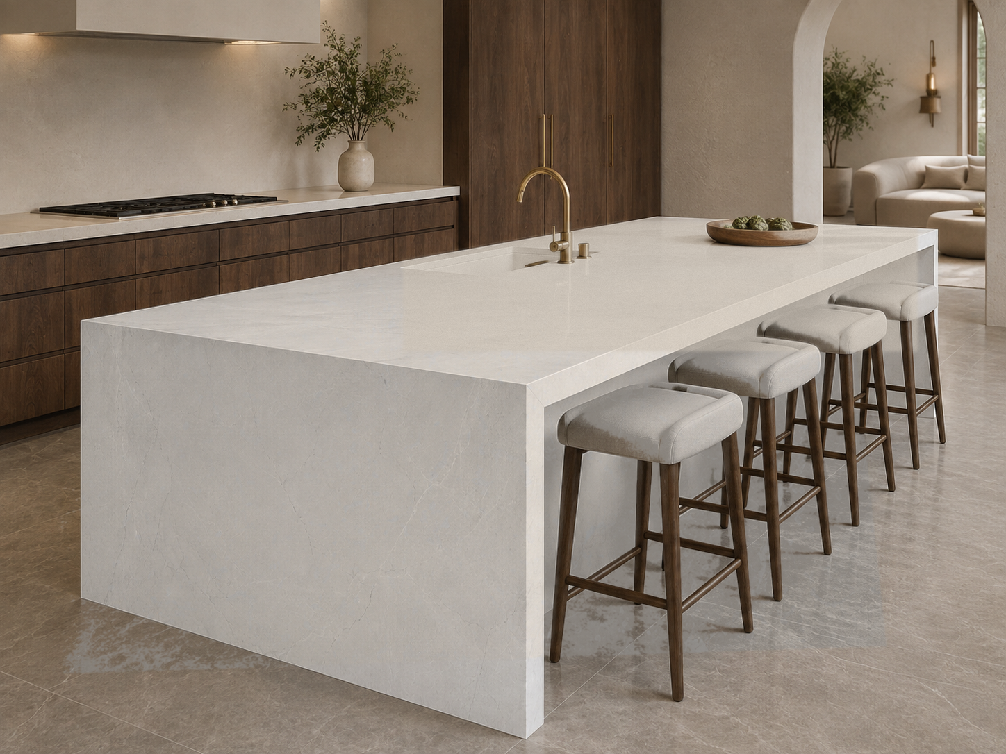Moon Cream recommended for kitchen islands