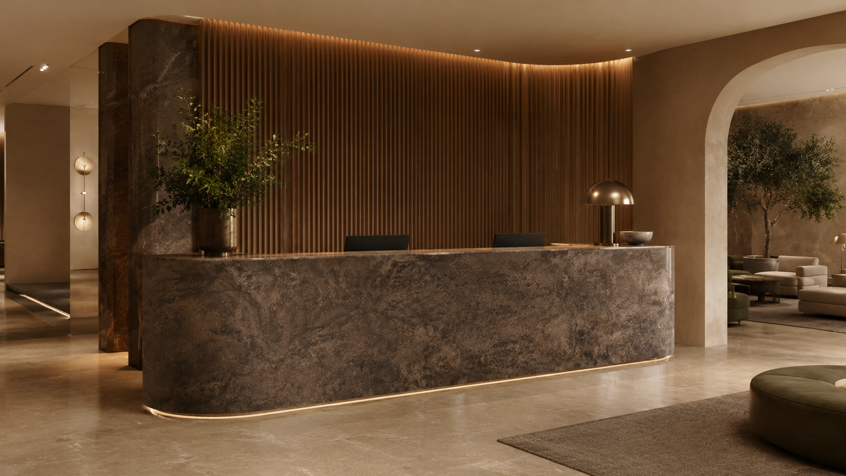 Narcisse natural marble slab