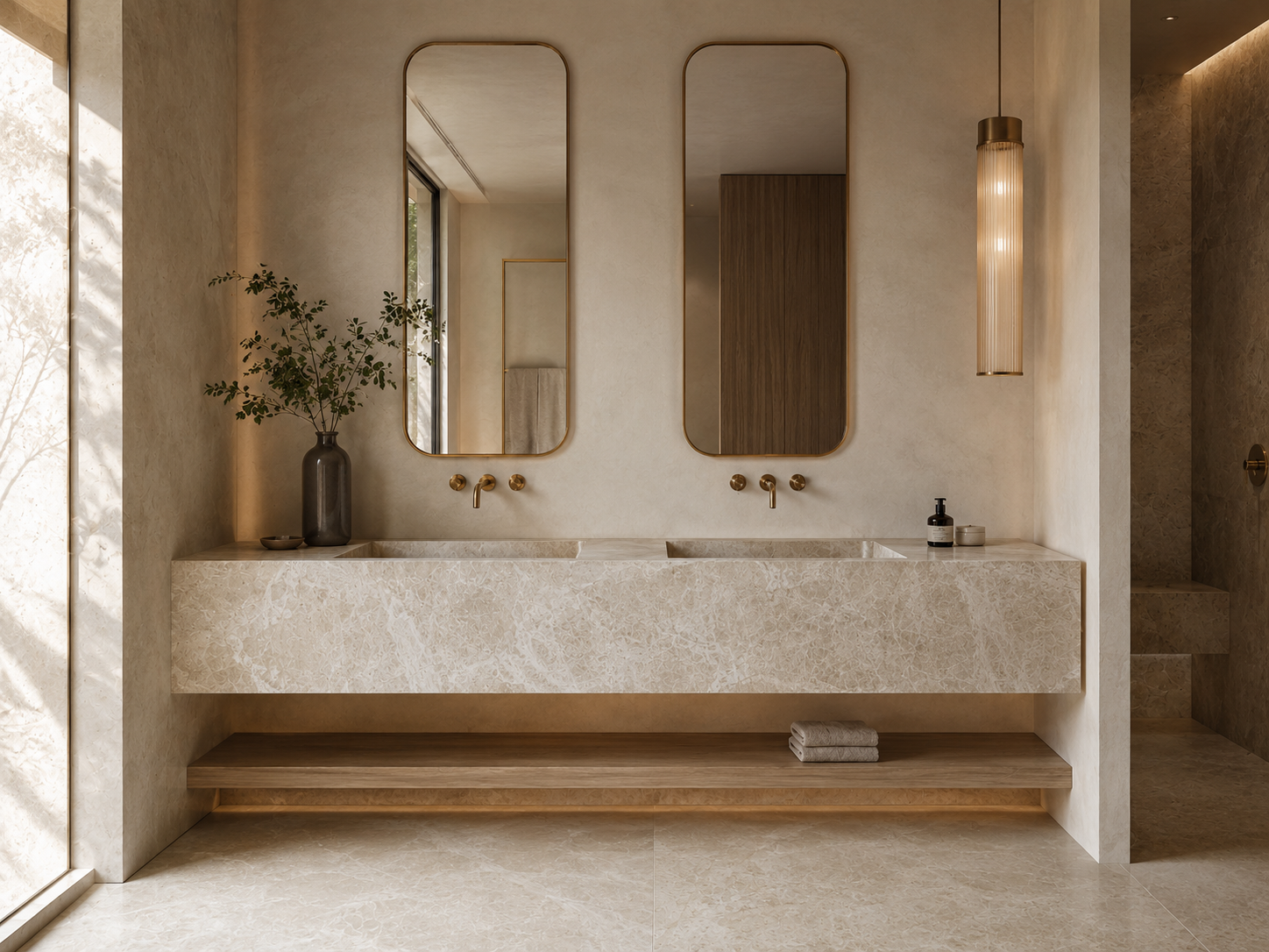 Patara Light Emperador recommended for bathrooms