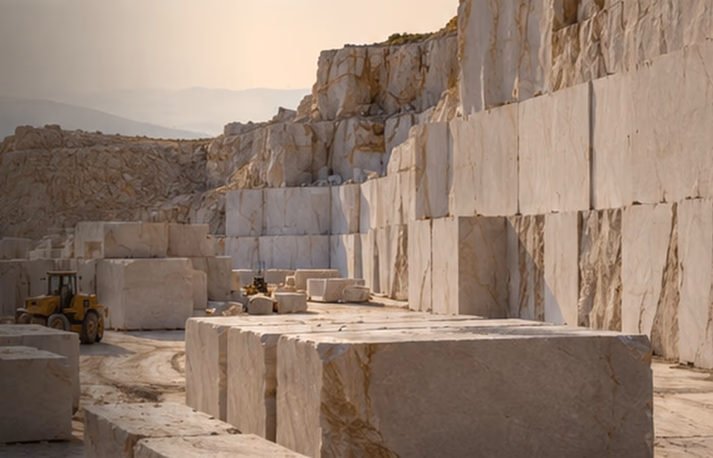 Natural stone quarry in Türkiye