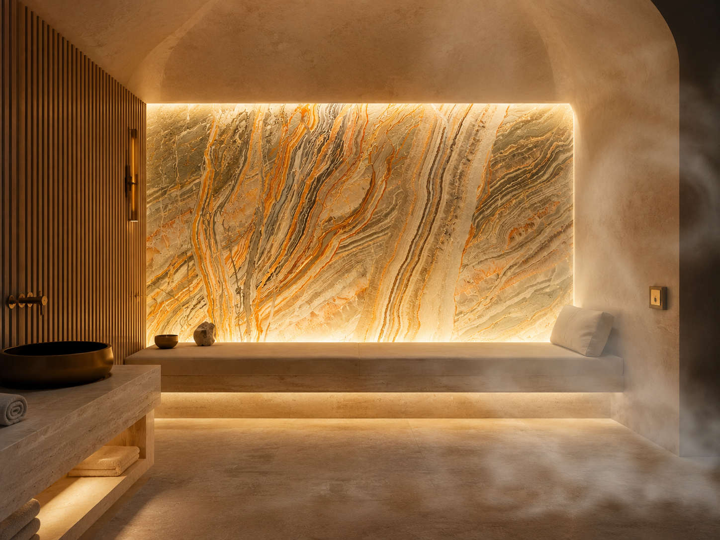 Rainbow Onyx recommended for bar fronts