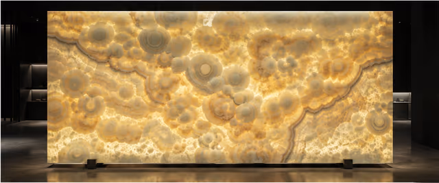 Bubble Onyx natural onyx slab