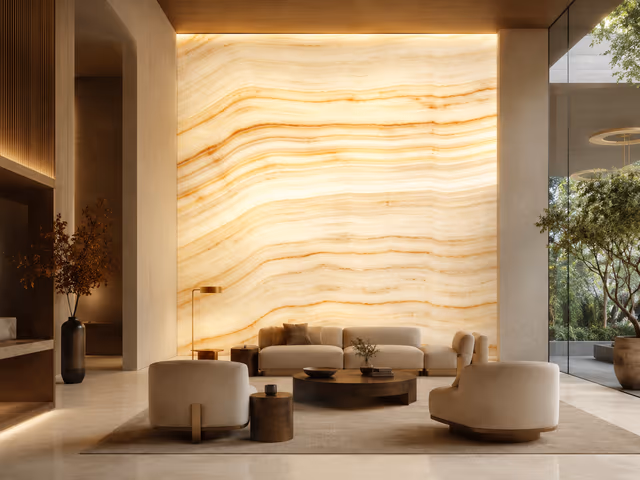 White Onyx natural onyx slab