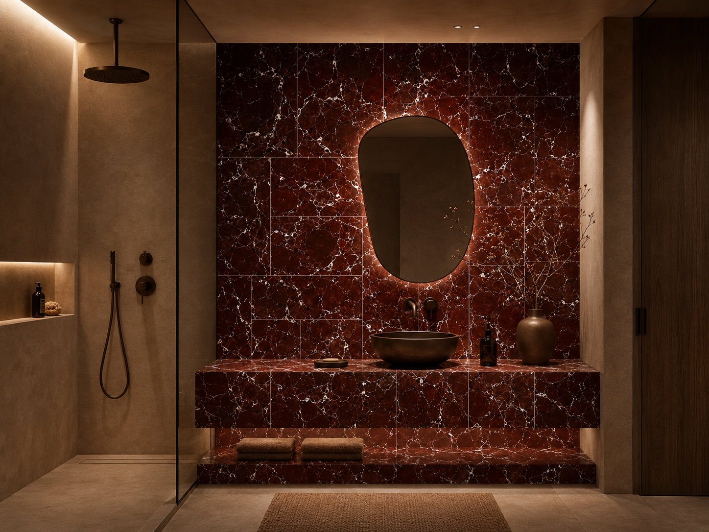 Rosso Levanto recommended for kitchen islands