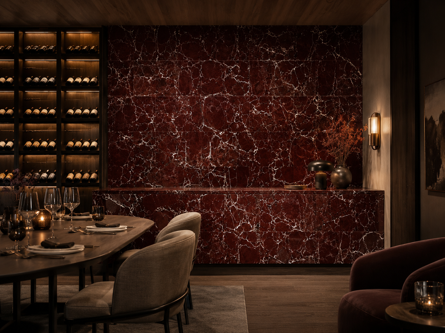 Rosso Levanto recommended for bathrooms
