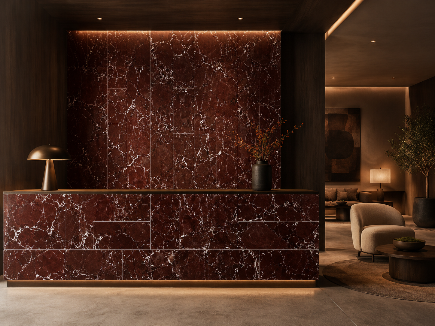 Rosso Levanto recommended for feature walls