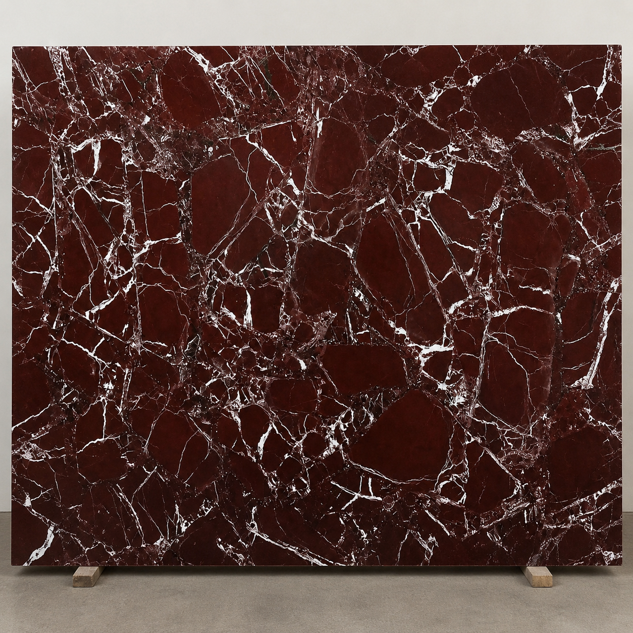 Full surface detail of Rosso Levanto