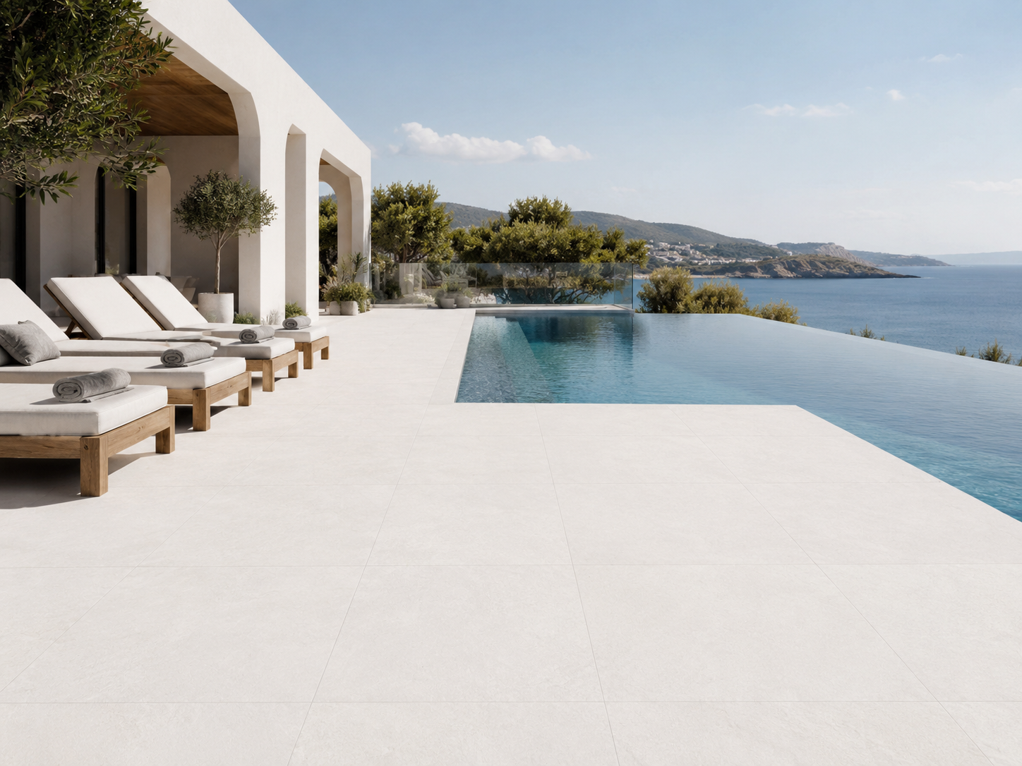 White Limestone recommended for flooring