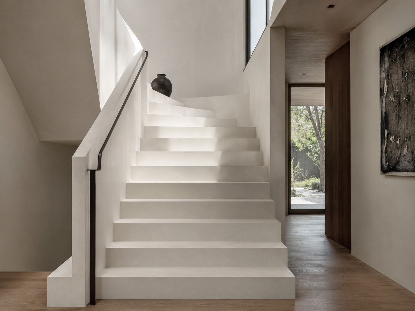 White Limestone recommended for staircases